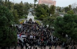 SAMSUN - Atatürk Anıtı'na saldırıya siyasi partilerden ve STK'lerden tepki
