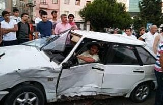 Zonguldak'ta trafik kazası: 2 yaralı
