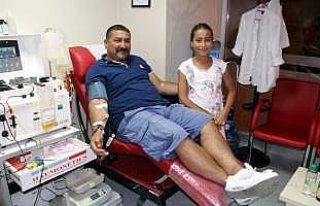 Sinop'ta kan bağışı