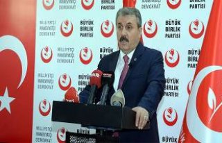 Büyük Birlik Partisi (BBP) Genel Başkanı Mustafa...