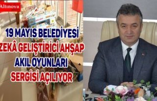 19 Mayıs Belediyesi Zekâ Geliştirici Ahşap Akıl...