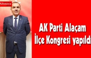 AK Parti Alaçam İlçe Kongresi yapıldı