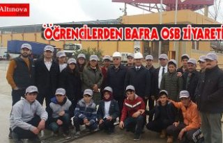 Proje kapsamında Üç Pınar Ortaokul Öğrencileri...