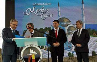 Zonguldak Merkez Cami'sinin temeli atıldı