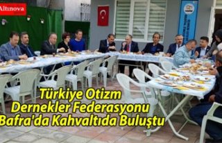 Türkiye Otizm Dernekler Federasyonu Bafra'da...
