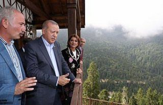 Cumhurbaşkanı Erdoğan, Trabzon'da