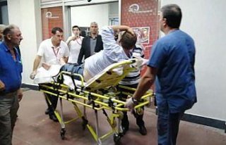 Samsun'da silahla yaralama 1 yaralı