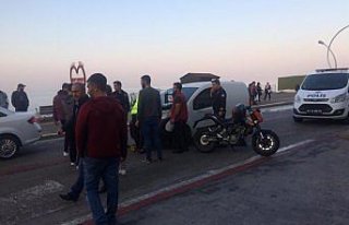 Düzce'de trafik kazası:1 yaralı