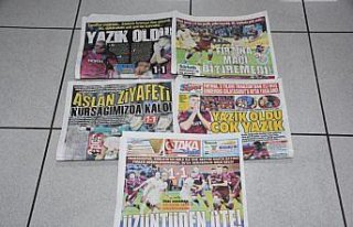 Trabzon yerel basınında Galatasaray beraberliği