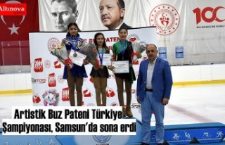 Artistik Buz Pateni Türkiye Şampiyonası, Samsun'da...
