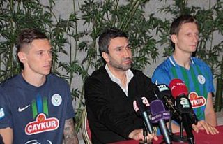 Çaykur Rizespor, Milan Skoda ve Denys Harmash'la...