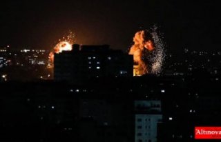 İsrail savaş uçakları Gazze'yi vurmaya devam...