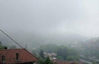 Zonguldak'ta sis nedeniyle görüş mesafesi 15 metreye...