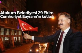 Atakum Belediyesi 29 Ekim Cumhuriyet Bayramı’nı...