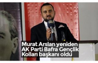 Murat Arslan yeniden AK Parti Bafra Gençlik Kolları...