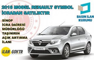 2016 model Renault Symbol icradan satılıktır.
