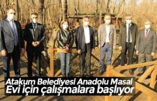 Atakum Belediyesi Anadolu Masal Evi için çalışmalara...