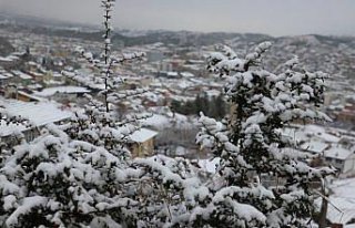Kastamonu'da kar yağışı nedeniyle 7 köy yolu...