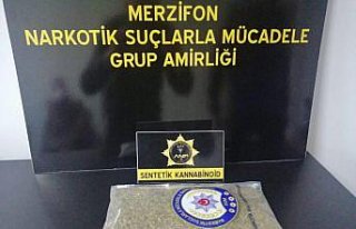 Amasya'da uyuşturucu operasyonunda 3 şüpheli yakalandı