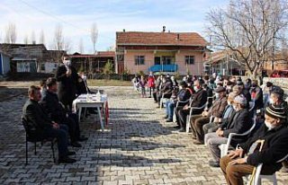 MHP Tokat Milletvekili Yücel Bulut'tan köy ziyareti