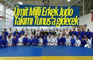 Ümit Milli Erkek Judo Takımı Tunus'a gidecek