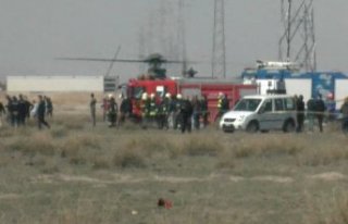 Konya'da askeri uçak kaza kırıma uğradı;...