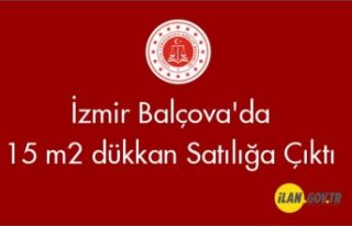 İzmir Balçova'da 15 m² dükkan Satılığa...