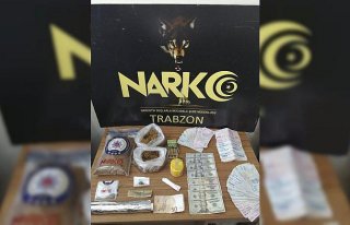 Trabzon'da uyuşturucu operasyonunda 3 kişi gözaltına...