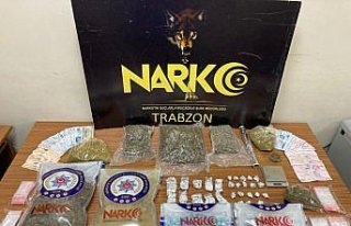 Trabzon'da uyuşturucu operasyonunda 1 kişi gözaltına...