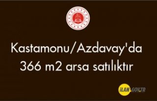 Kastamonu/Azdavay'da 366 m² arsa satılıktır
