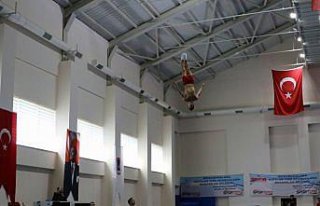 Trampolin Cimnastik Milli Takımı, hazırlıklarını...