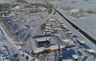 Samsun'daki Ambarköy Açık Hava Müzesi kar...