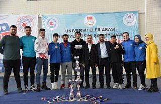 Bartın Üniversitesi, Wushu Türkiye Şampiyonası'nda...