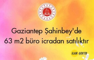 Gaziantep Şahinbey'de 63 m² büro icradan satılıktır