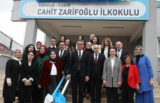 Mİlli Eğitim Bakanı Özer, Samsun'da okul açılışına...
