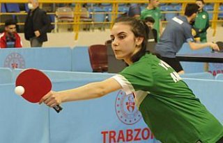 Trabzon'da 25. Masa Tenisi Turnuvası Bölge Grup...