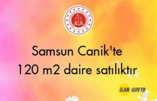 Samsun Canik'te 120 m² daire icradan satılıktır