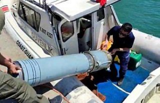 Samsun’da denizde güdümlü mermi roket motoru...