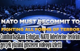 Cumhurbaşkanı Erdoğan, NATO liderlerine terörün...