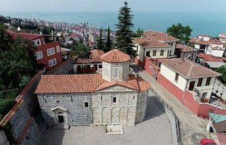 Trabzon'da restore edilen kilise müze olarak hizmet...