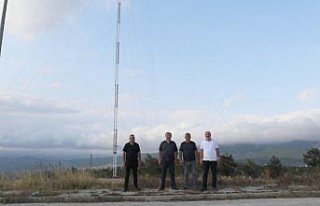 Havza OSB'de rüzgar ölçüm istasyonu kuruldu
