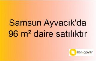 Samsun Ayvacık'da 96 m² daire icradan satılıktır