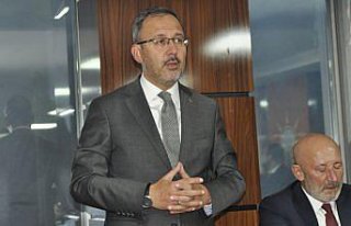 Gençlik ve Spor Bakanı Mehmet Muharrem Kasapoğlu...