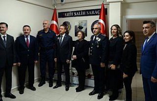 Sinop'ta polis merkezine şehit polis memuru...