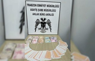 Trabzon'da kumar operasyonunda 4 kişi suçüstü...