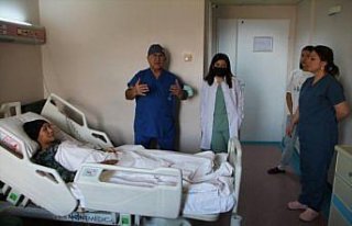 Kırgızistanlı kadın rahmindeki tümörden Türkiye'deki...