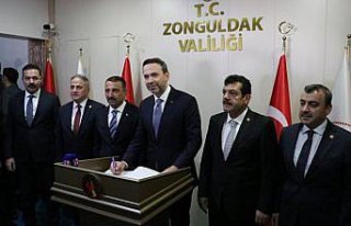 Enerji ve Tabii Kaynaklar Bakanı Bayraktar, Zonguldak...