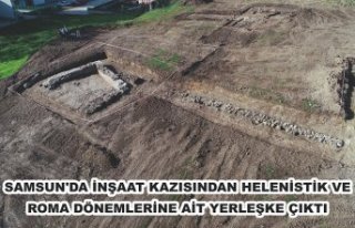 Sam­sun'da in­şa­at ka­zı­sın­dan He­le­nis­tik...