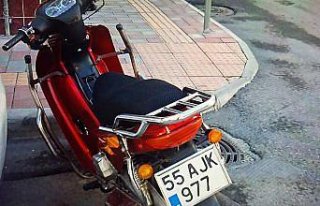 Samsun'da motosiklet kazasında 2 kişi yaralandı