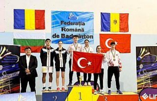 Samsunlu sporcular Badminton Balkan Şampiyonasında...